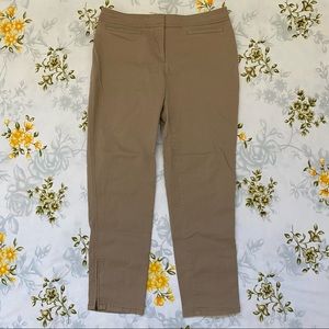 Talbots Tan Size 8P Signature Pant